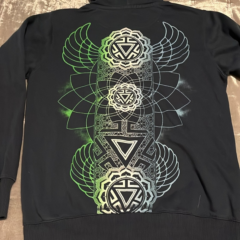 NWOT Rythmatix Rave Hoodie size S - Picture 6 of 9